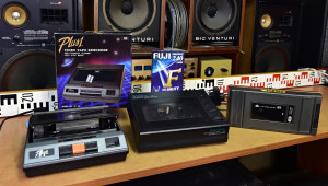 VHS video tape rewinder cleaner SF-98 Plus 1, EULOSAN CW-300V, JU-80V