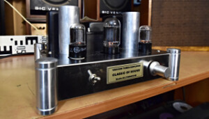 Elektronkový stereo zesilovač, elektronky General Electric, cca 10kg (178267)