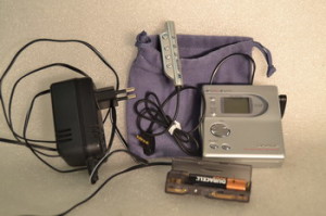 SHARP MD MT190H Minidisc Portable Recorder
