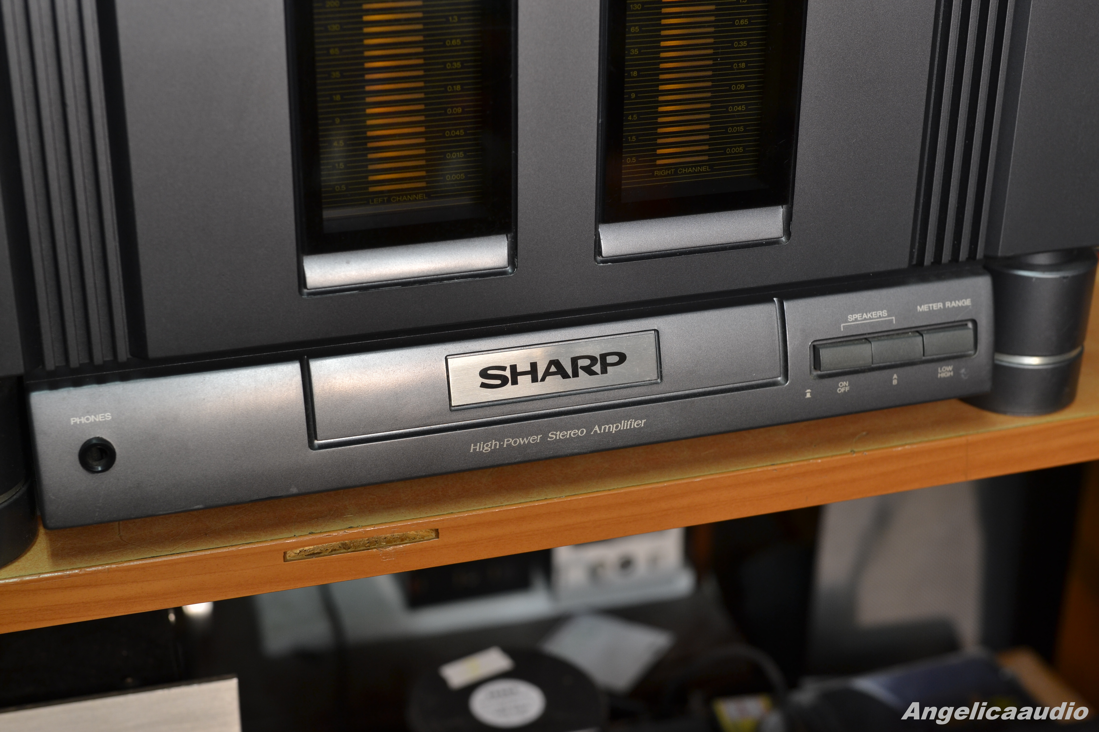 SHARP SX-8800H Stereo Power Amplifier 2x320W Sinusleistung (4 ohm ...